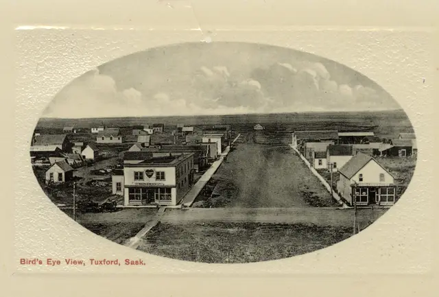 Bird's eye view of Tuxford